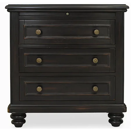 Nightstand with Three Drawers